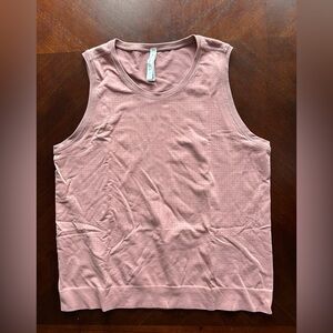 Athleta Dusty Rose Textured Tee
